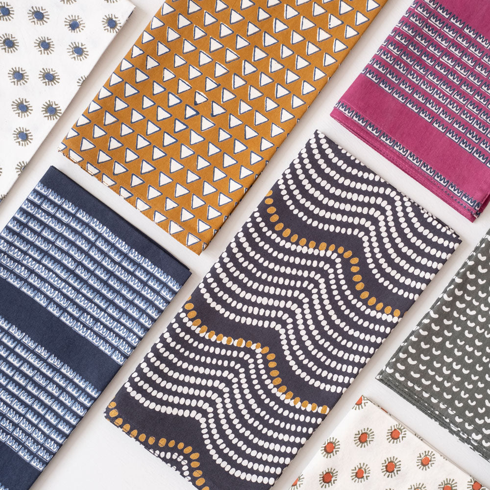 Block Printed Napkins