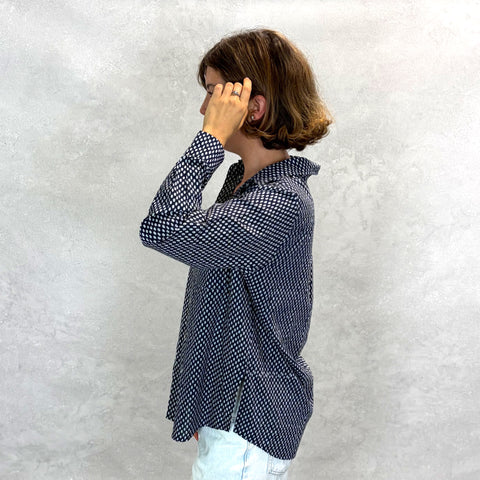 Adeline Navy Tunic