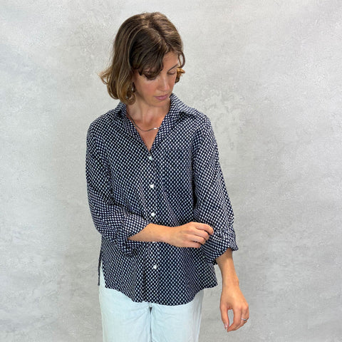 Adeline Navy Tunic