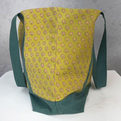 Florence Mustard Canvas Tote