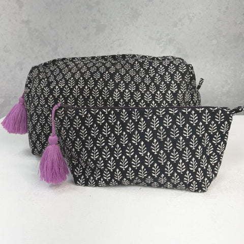 Lois Navy Makeup Bag