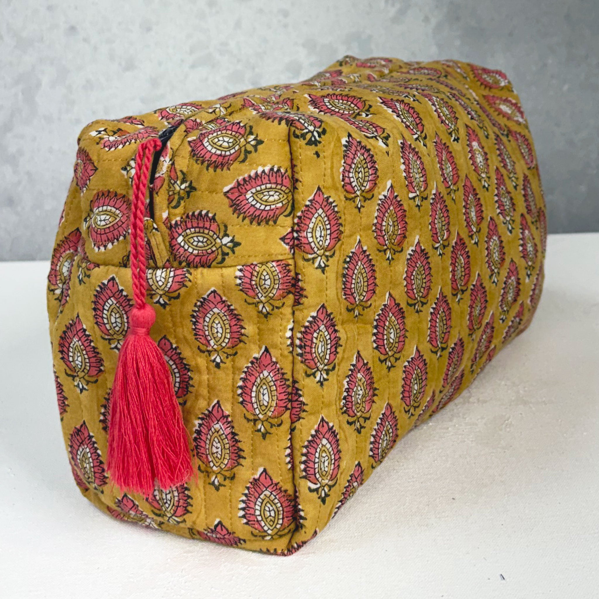 Pai Mustard Toiletry Bag