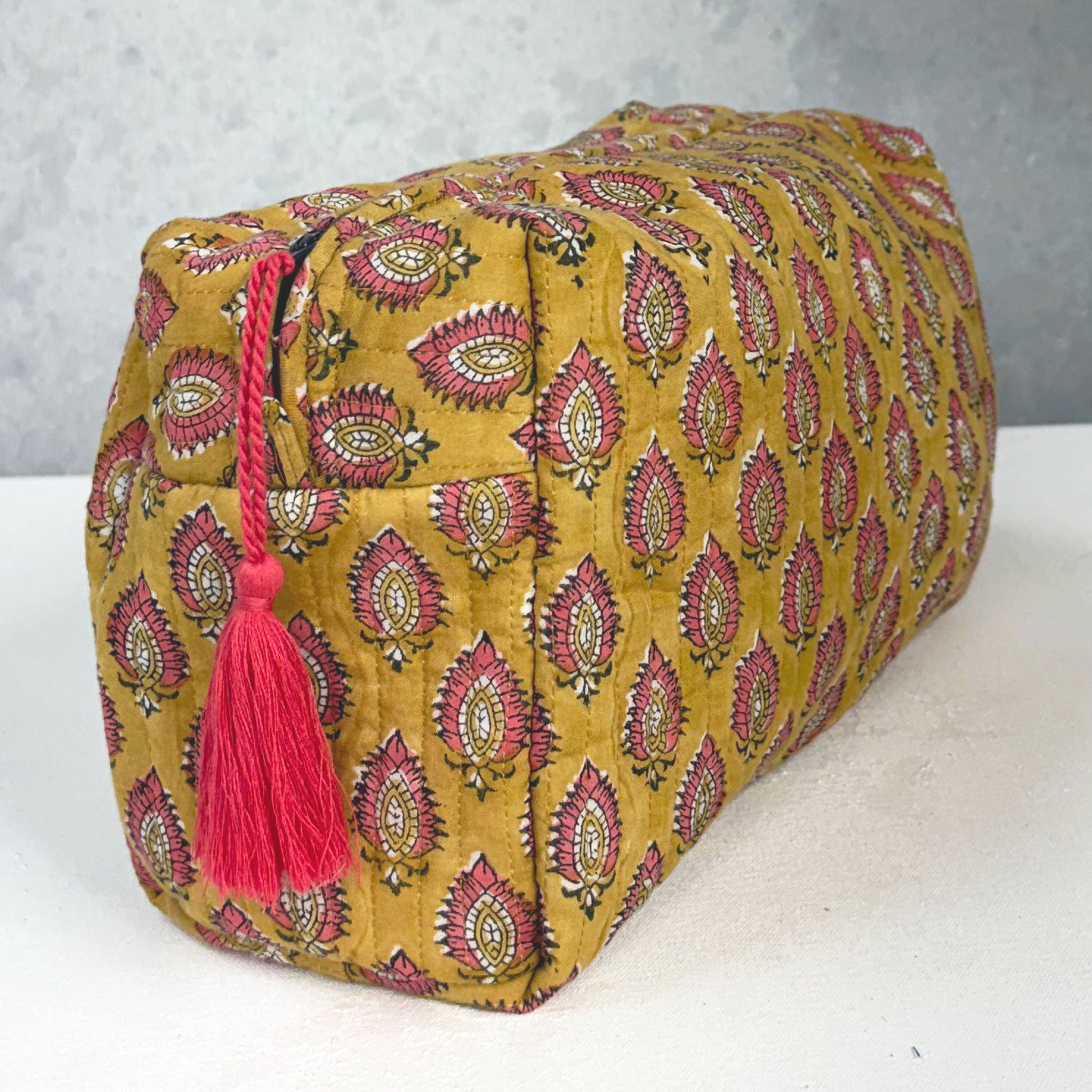 Pai Mustard Toiletry Bag