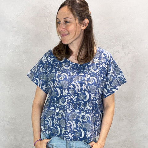 Gemma Denim Pippa Top