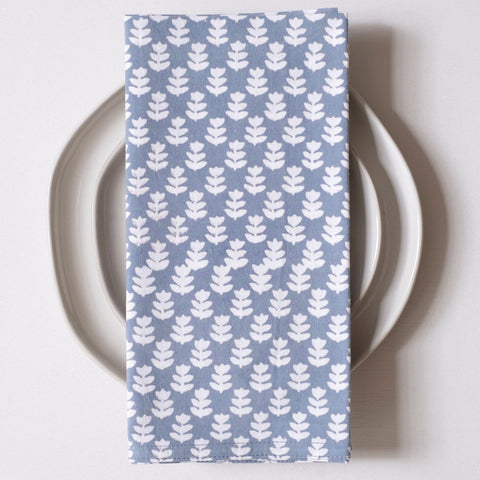 Tula Cloud Block Printed Napkins