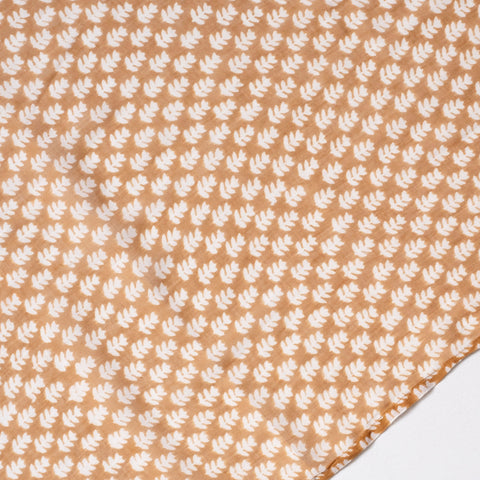 Tula Pumpkin Block Printed Scarf