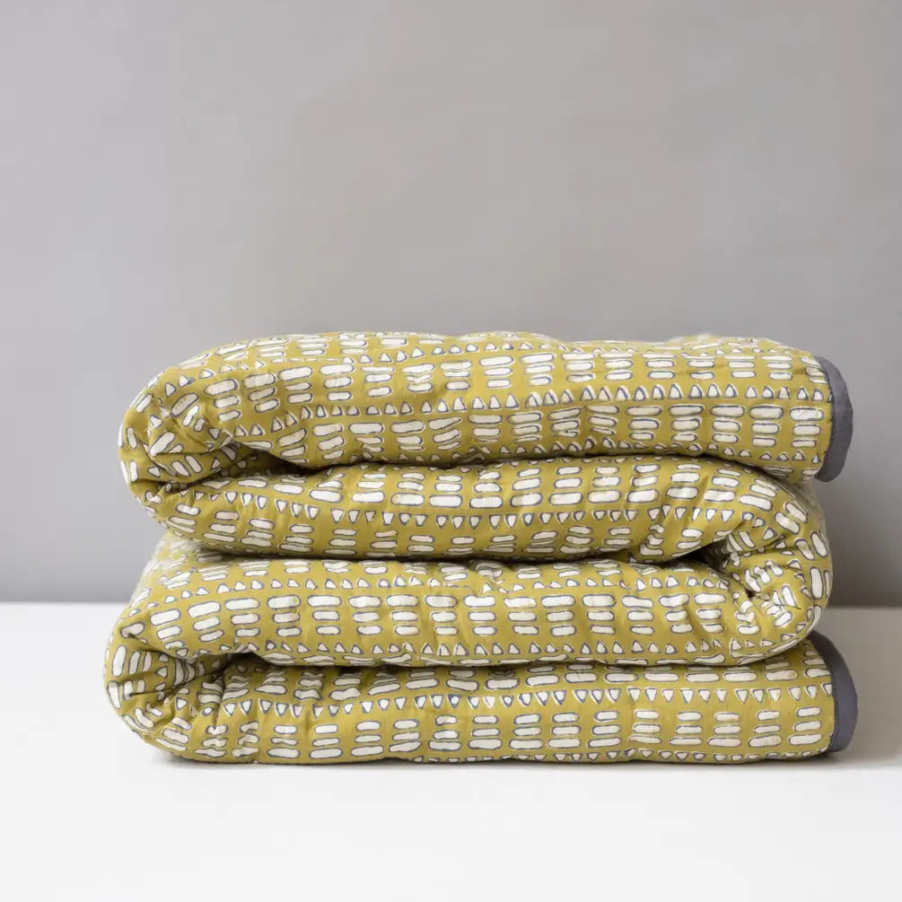 Matta Mustard Quilt