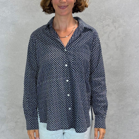 Adeline Navy Tunic