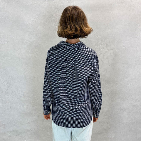 Adeline Navy Tunic