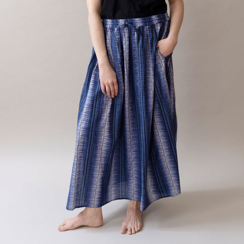 Emma Maxi Skirt- Athi Navy