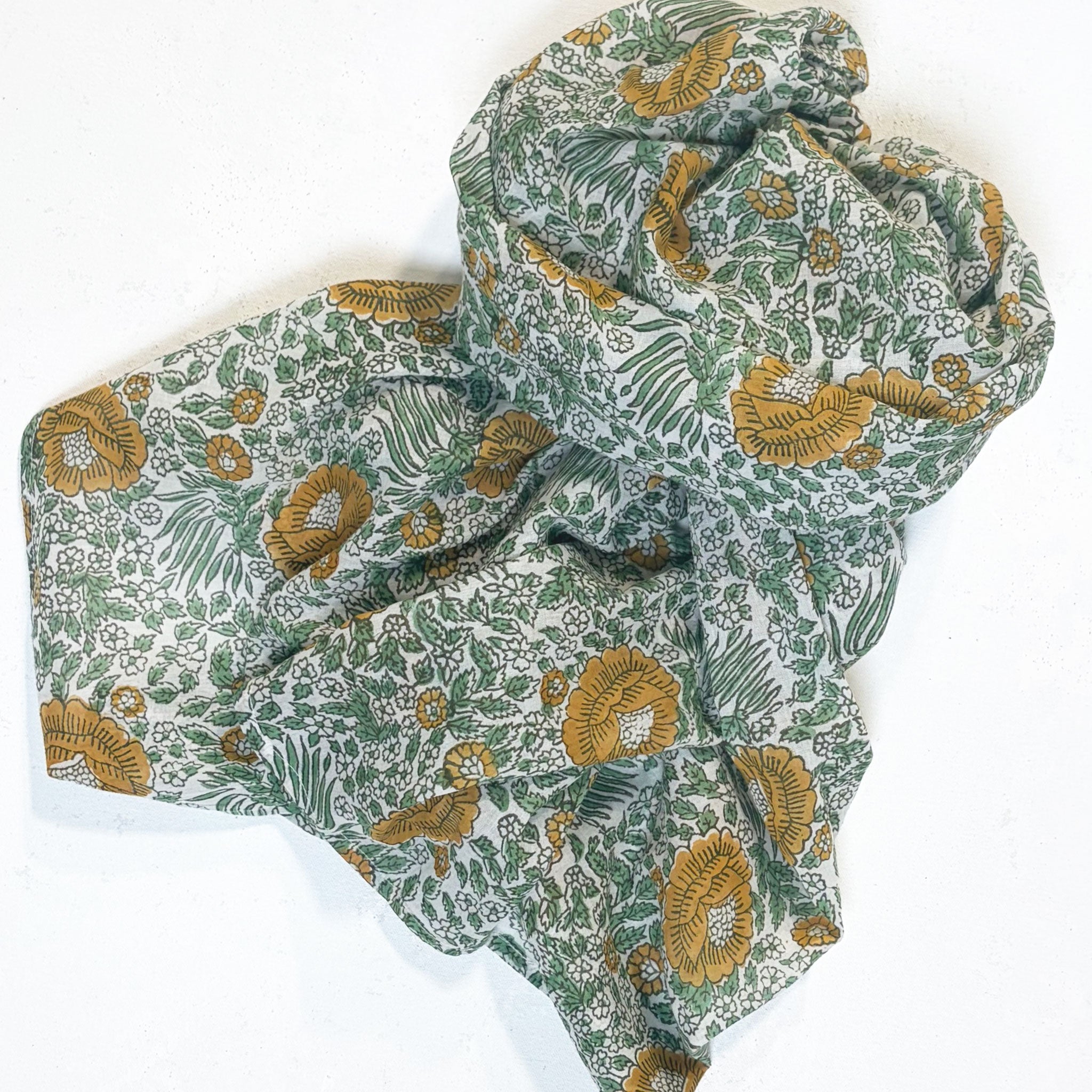 Capri Pink Lime Scarf