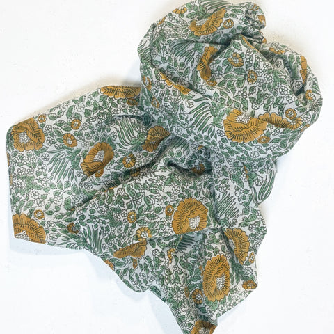 Capri Pink Lime Scarf
