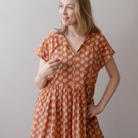 PRE-ORDER Meadow Dress- Crete Ginger