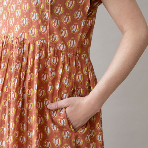 PRE-ORDER Meadow Dress- Crete Ginger