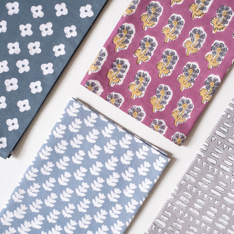 Malin Jewel Block Printed Napkins