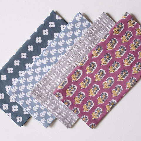 Malin Jewel Block Printed Napkins