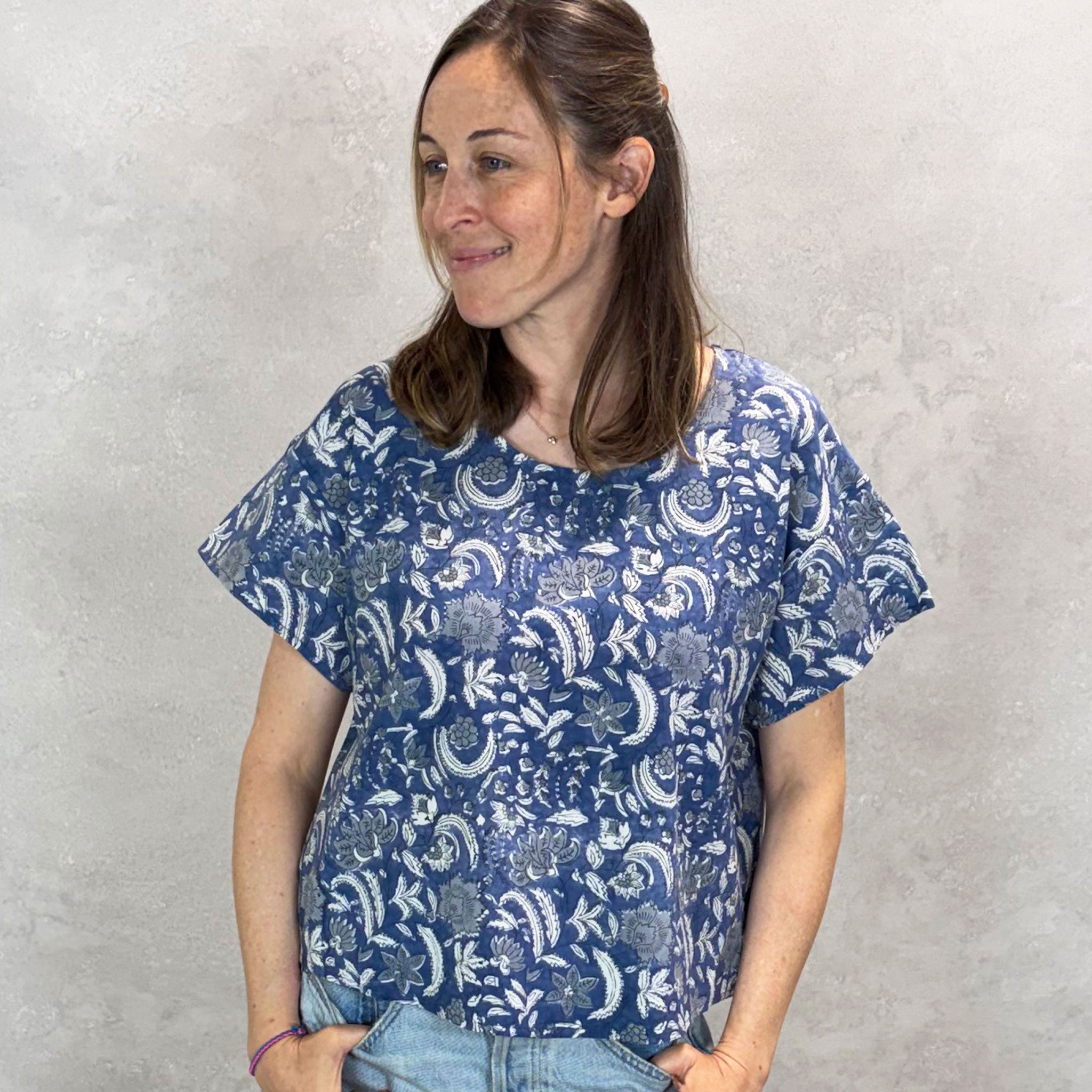 Gemma Denim Pippa Top