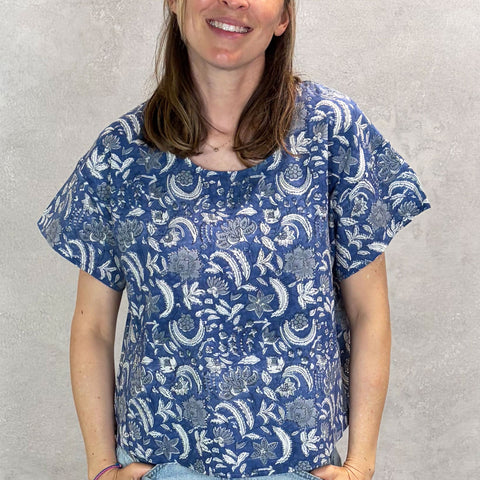 Gemma Denim Pippa Top