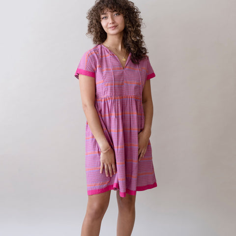 PRE-ORDER Mia Dress- Malti Fuschia