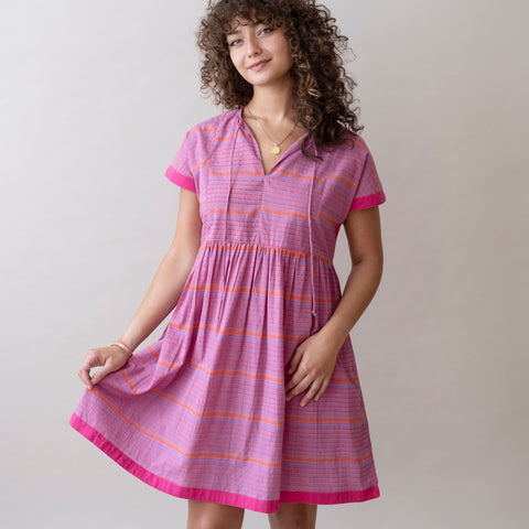 PRE-ORDER Mia Dress- Malti Fuschia