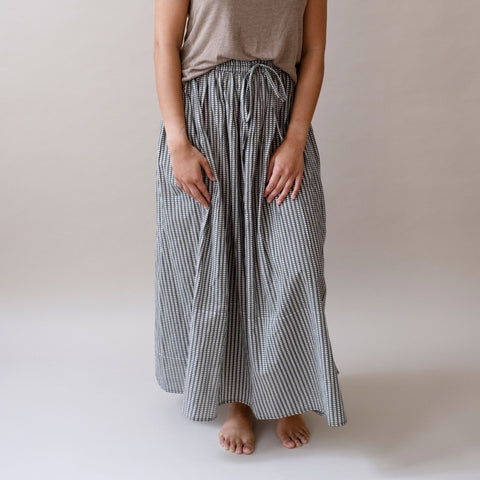 Emma Maxi Skirt- Sona Olive