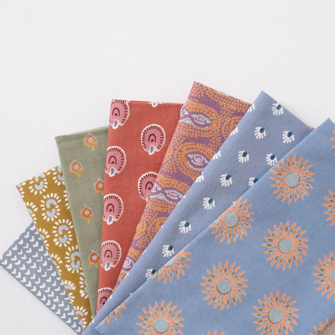 Aja Cloud Block Printed Napkins