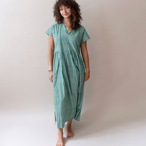 PRE-ORDER Meadow Dress- Taos Green