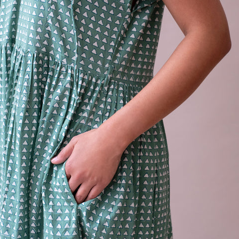 PRE-ORDER Meadow Dress- Taos Green