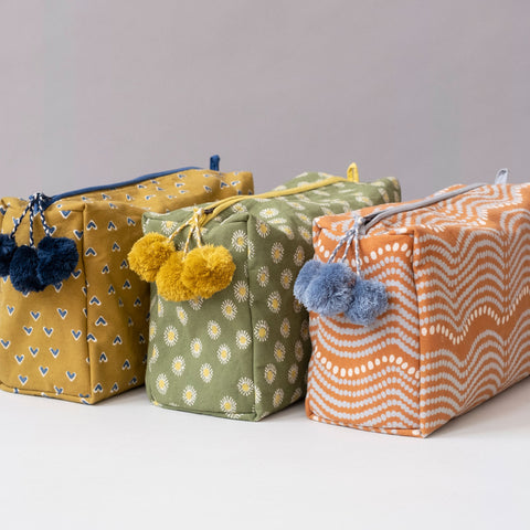 Rosa Moss Toiletry Bag