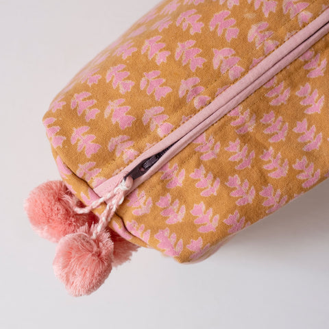 Tula Tangerine Toiletry Bag