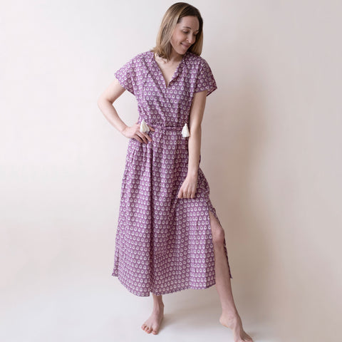 Meadow Dress- Lasko Raspberry